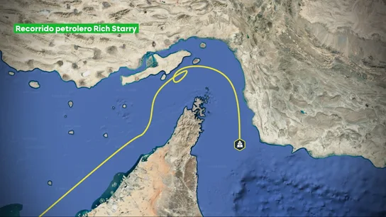 Las fisuras del contrabloqueo de Trump en Ormuz: hasta cuatro petroleros burlan a la armada de EEUU y cruzan el estrecho Las fisuras del contrabloqueo de Trump en Ormuz: hasta cuatro petroleros burlan a la armada de EEUU y cruzan el estrecho