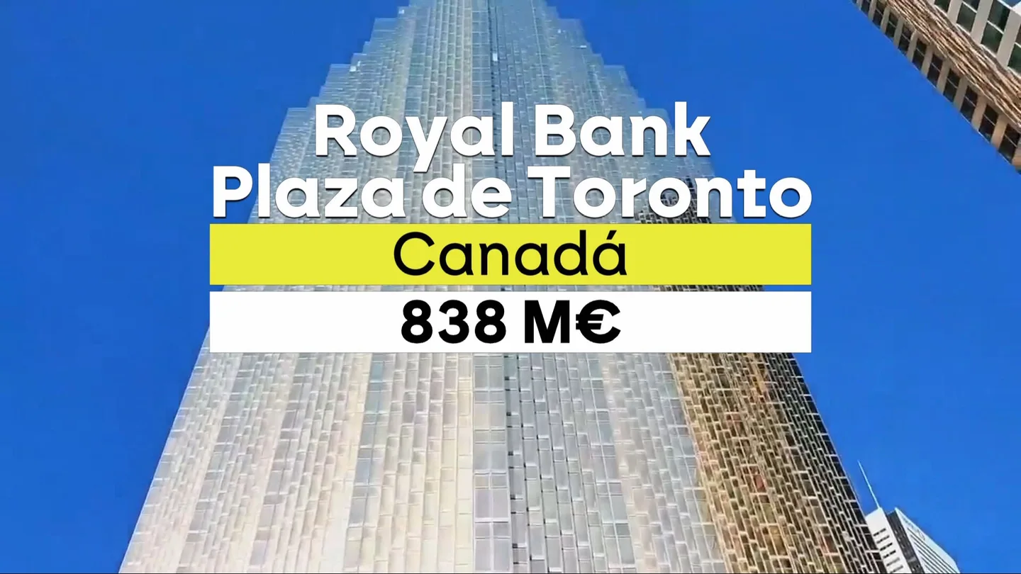 El Royal Bank Plaza de Canadá tiene un valor de 838 millones de euros y pertenece a Amancio Ortega. El Royal Bank Plaza de Canadá tiene un valor de 838 millones de euros y pertenece a Amancio Ortega.