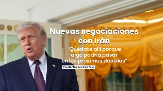 Donald Trump afirma que las negociaciones con Irán se podrían retomar "en los próximos días"