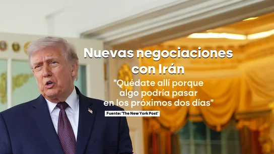 Donald Trump afirma que las negociaciones con Irán se podrían retomar "en los próximos días" Donald Trump afirma que las negociaciones con Irán se podrían retomar "en los próximos días"