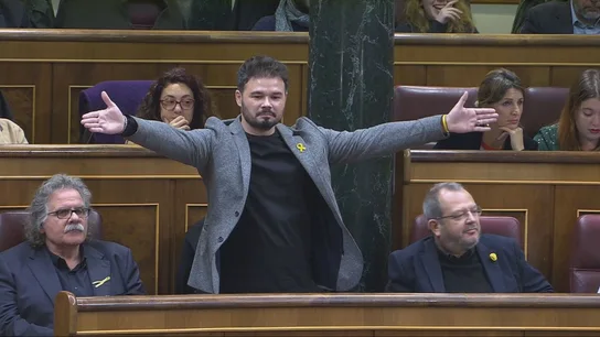 Rufián, Martínez-Pujalte y las otras expulsiones vividas en el Congreso de los Diputados Rufián, Martínez-Pujalte y las otras expulsiones vividas en el Congreso de los Diputados