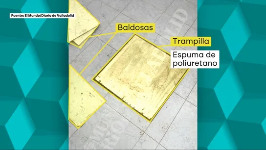 El zulo encontrado en la casa de Óscar, el único sospechoso del crimen de Esther López El zulo encontrado en la casa de Óscar, el único sospechoso del crimen de Esther López