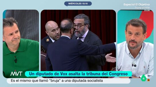"Un diputado no puede hacer lo que ha hecho este se&ntilde;or", asegura Juan Fern&aacute;ndez-Miranda tras el lamentable momento protagonizado por el diputado de Vox, Jos&eacute; Mar&iacute;a S&aacute;nchez, en el Congreso.