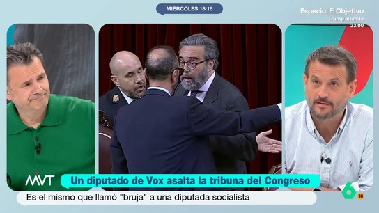 Fernández-Miranda considera "intolerable" el espectáculo de José María Sánchez en el Congreso "Un diputado no puede hacer lo que ha hecho este señor", asegura Juan Fernández-Miranda tras el lamentable momento protagonizado por el diputado de Vox, José María Sánchez, en el Congreso.
