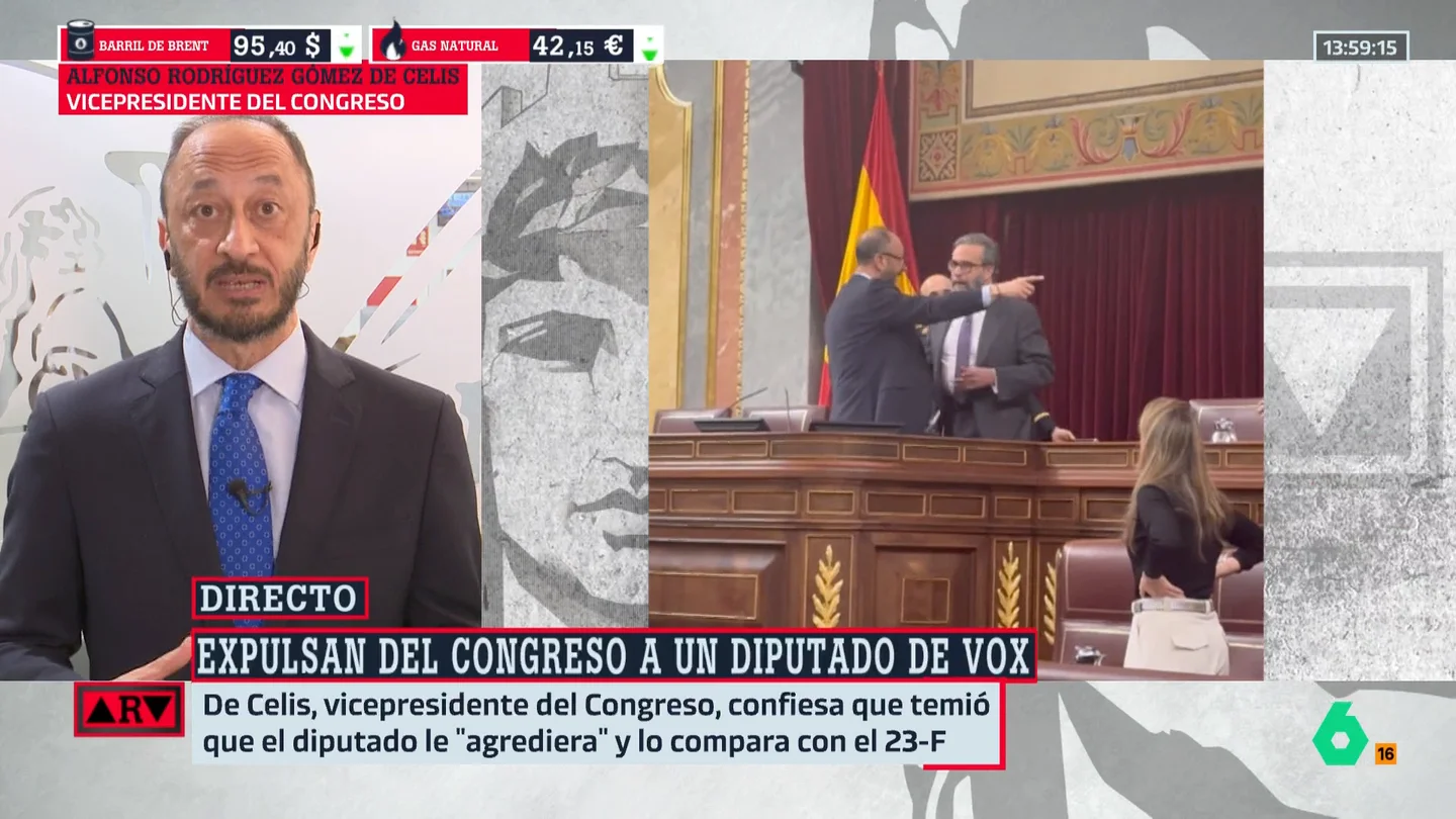 Gómez de Celis, advierte tras lo ocurrido con Vox: "El riesgo real es ver cómo la violencia ideológica se traduce en esto" Gómez de Celis, advierte tras lo ocurrido con Vox: "El riesgo real es ver cómo la violencia ideológica se traduce en esto"