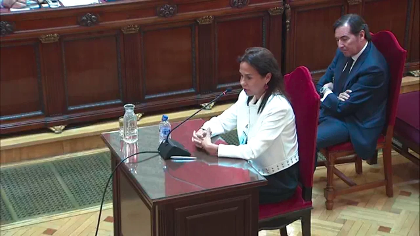 La expresidenta de Adif Isabel Pardo de Vera testifica en Tribunal Supremo, este miércoles. La expresidenta de Adif Isabel Pardo de Vera testifica en Tribunal Supremo, este miércoles.