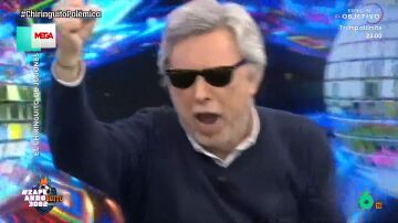 Tom&aacute;s Roncero y Jos&eacute; Dami&aacute;n Gonz&aacute;lez la 'l&iacute;an' en 'El Chiringuito' para burlarse de Jota Jordi