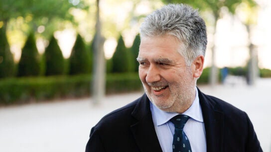 El exsenador y exdirector de la Polic&iacute;a Ignacio Cosid&oacute; a su llegada a la Audiencia Nacional en Madrid