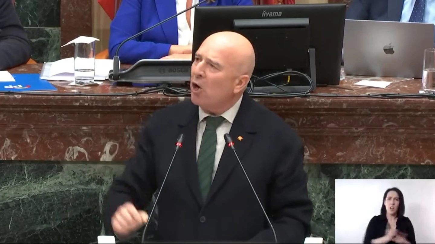 El diputado de Vox en la Asamblea de Murcia, Antonio Martínez Nieto El diputado de Vox en la Asamblea de Murcia, Antonio Martínez Nieto