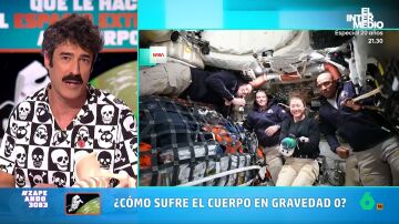 &iquest;Qu&eacute; efectos tiene en el cuerpo la gravedad cero? El fisioterapeuta V&iacute;ctor Hern&aacute;n lo explica en Zapeando