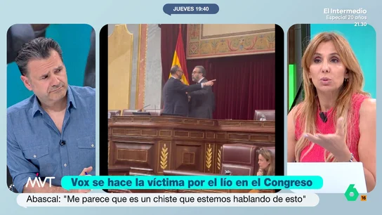 Carmen Morodo, sobre la reacción de José María Sánchez de Vox en el Congreso: "Quienes tienen ahora el control son más radicales" La periodista considera que la reacción del diputado ultra es "un comportamiento fascista". Santiago Abascal, por su parte, no ha dudado en defender al diputado de su partido.