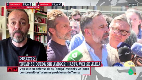 Maestre analiza la relaci&oacute;n de Vox con Trump: "No es normal que est&eacute;n tan sometidos al presidente de EEUU"