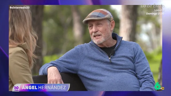 Ángel Hernández, con Andrea Ropero Ángel Hernández, con Andrea Ropero