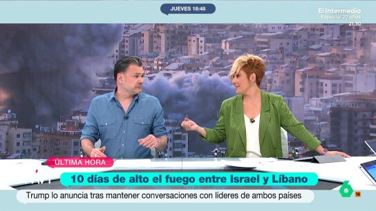 Donald Trump anunciaba esta tarde un alto el fuego en L&iacute;bano de diez d&iacute;as y, de paso, aprovechaba para sacar pecho por, seg&uacute;n &eacute;l, haber resuelto ya diez guerras. La respuesta de Cristina Pardo, en este v&iacute;deo.