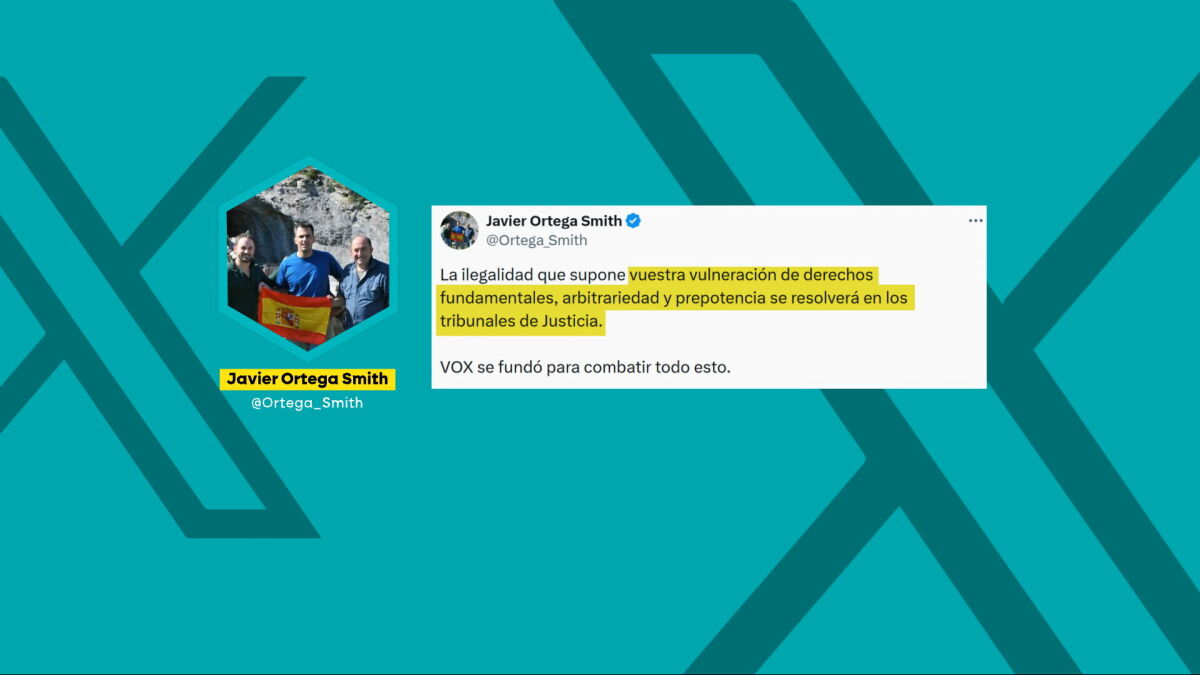 Los últimos purgados de Vox se revuelven contra la dirección: anuncian acciones legales y Abascal mantiene que ni le 