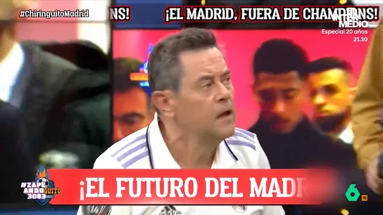 Tomás Roncero se enciende por un artículo del 'Welt' criticando al Real Madrid Tomás Roncero no digirió bien la eliminación del Real Madrid frente al Bayern de Múnich en cuartos de la Champions y la tomó con un artículo de un diario alemán que les calificaba de "los peores perdedores del fútbol mundial".
