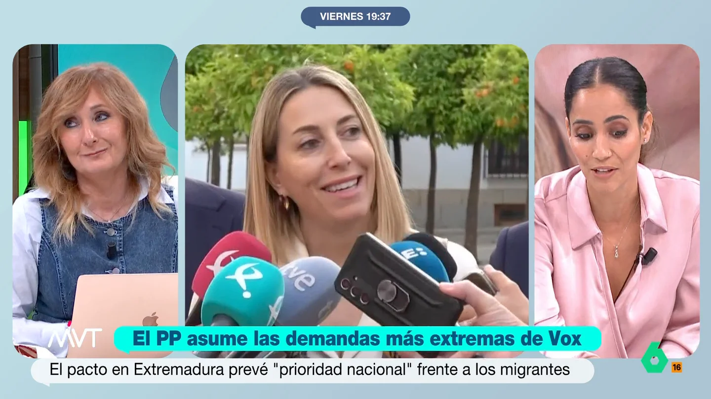 Tesh Sidi, a la derecha, en Más Vale Tarde Tesh Sidi, a la derecha, en Más Vale Tarde