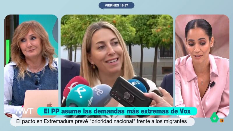 Tesh Sidi, a la derecha, en M&aacute;s Vale Tarde