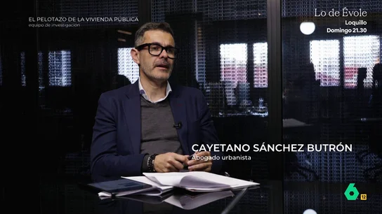 Cayetano Sánchez Butrón, abogado, sobre la licitación de las VPP de Valencia Equipo de Investigación analiza con el abogado Cayetano Sánchez Butrón cómo fue el concurso público para las polémicas VPP de 'Les Naus', que la empresa ganadora prometió construir en 13 meses, pero tardó 22 y no fue sancionada.
