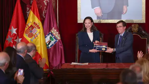 Corina Machado y Almeida en Madrid Corina Machado y Almeida en Madrid