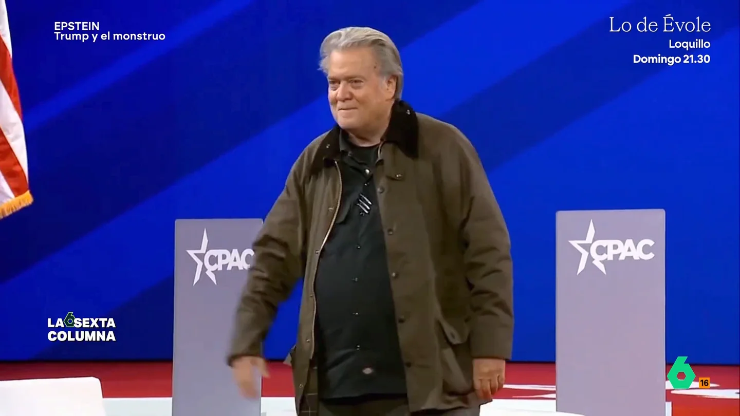 María Ramírez, sobre el interés de Epstein por los grupos ultra: "Se iba adaptando a los tiempos" El magnate se relacionó con uno de los ideólogos del 'America First', Steve Bannon. Cuando este rompió con Trump, fundó en Europa 'El movimiento'.