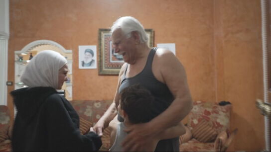 Reencuentro de libaneses con sus familiares