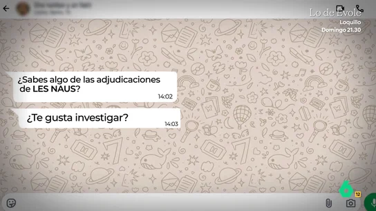 El whatsapp que destapó el escándalo de las VPP de Alicante Mercedes Gallego y Toni Cabot, periodista y director del diario 'Información', explican cómo se fraguó la noticia que destapó el caso de las VPP de Alicante: "Desde el primer momento supe que estábamos ante un escándalo".