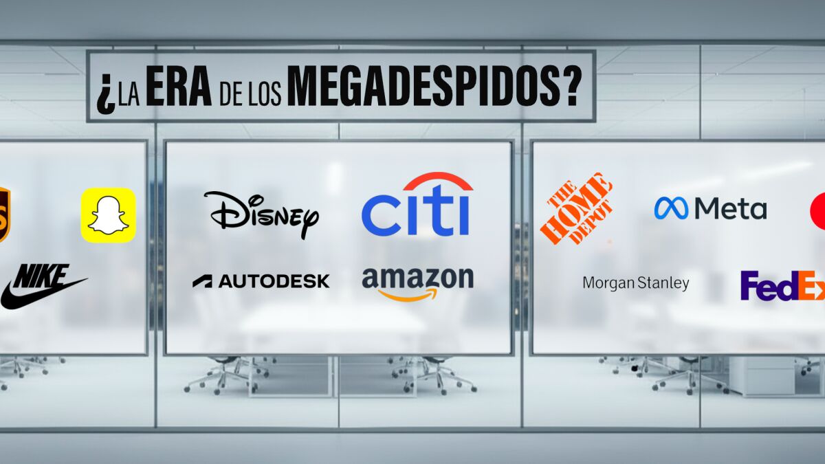 ¿Estamos en la era de los megadespidos?: Los recortes de personal en las grandes empresas de EEUU indican que sí