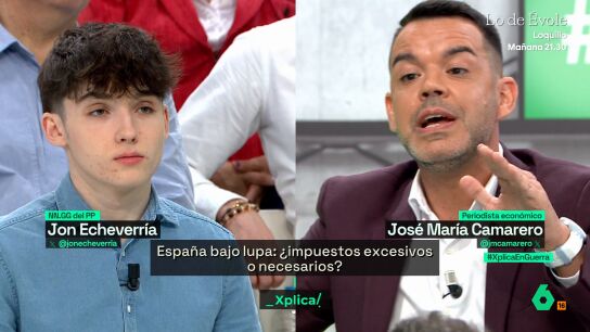 Camarero se&ntilde;ala el problema de los impuestos en Espa&ntilde;a: "La gente tiene la sensaci&oacute;n de que no sabe d&oacute;nde van"