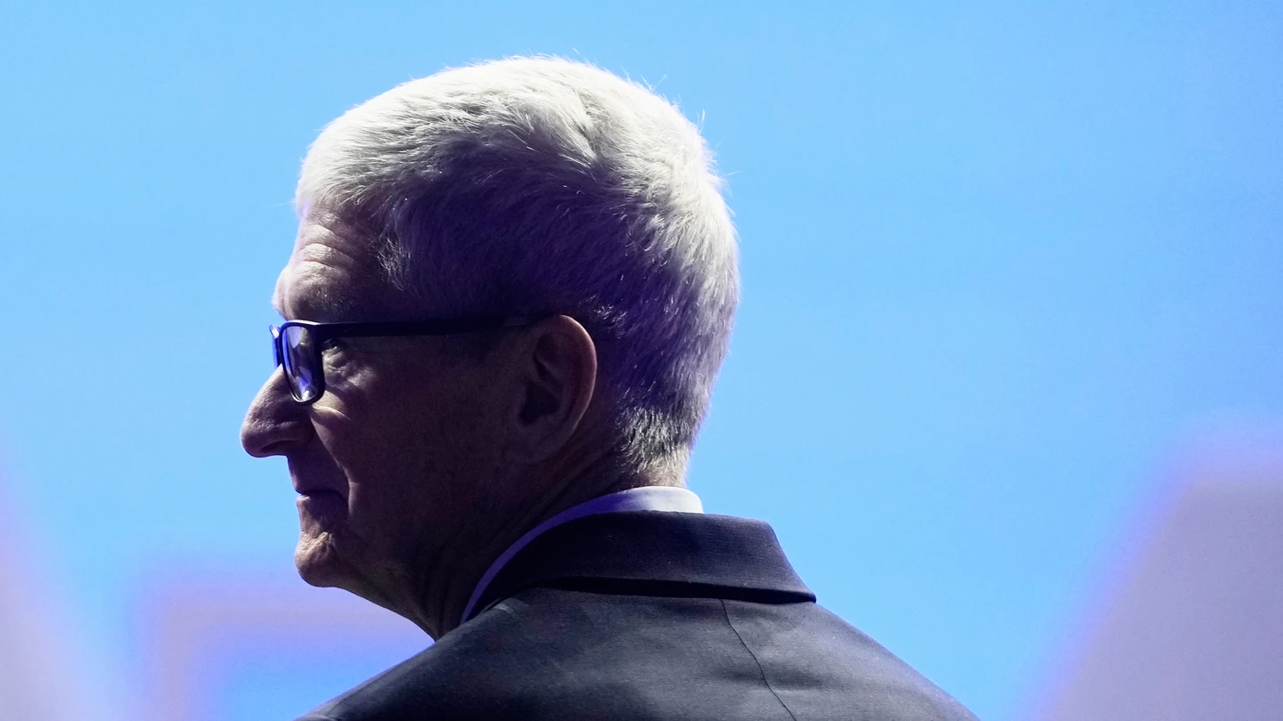 Tim Cook, quien dejará de ser director ejecutivo de Apple el próximo septiembre, en una imagen de archivo. Tim Cook, quien dejará de ser director ejecutivo de Apple el próximo septiembre, en una imagen de archivo.
