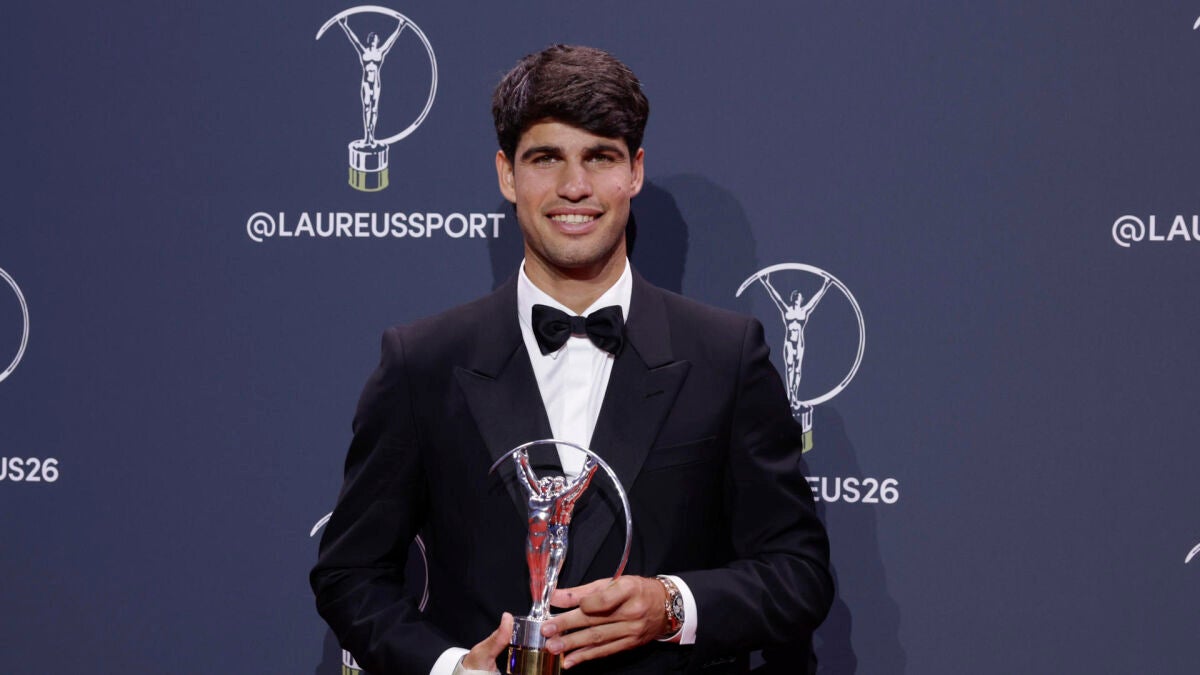 Carlos Alcaraz se lleva el premio Laureus al mejor deportista del año: 