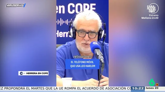 El divertido 'zasca' de Leo Harlem sobre conducir: "El asiento del copiloto es cojonudo" El divertido 'zasca' de Leo Harlem sobre conducir: "El asiento del copiloto es cojonudo"