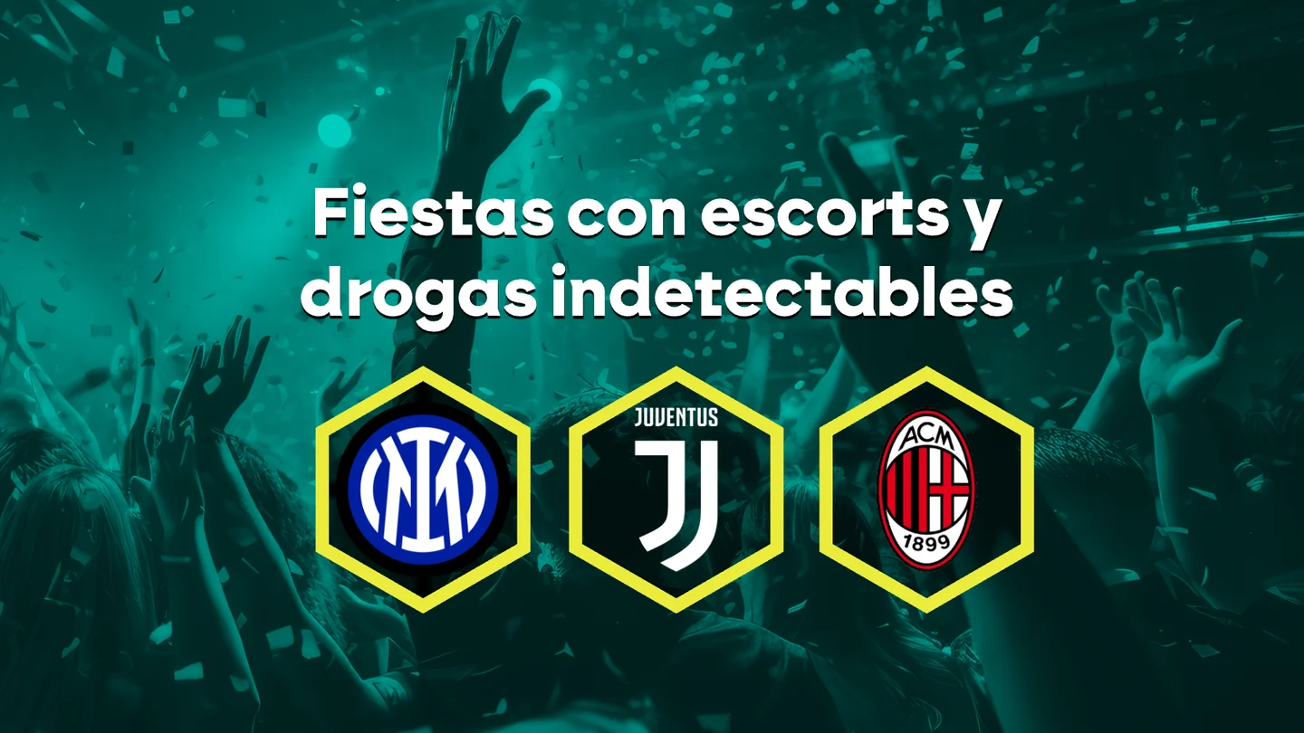 Nuevo escándalo en el deporte italiano: las fiestas pospartido con mujeres prostituidas y drogas indetectables en los controles antidoping Nuevo escándalo en el deporte italiano: las fiestas pospartido con mujeres prostituidas y drogas indetectables en los controles antidoping