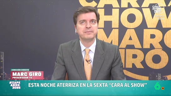 Marc Giró desvela si tiene algún invitado soñado para 'Cara al show': "Soy buena persona" El presentador cuenta que cualquier persona que quiera venir a su programa será bienvenida. Además, indica que a él siempre le cae bien la gente.