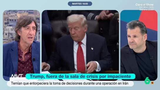 Benjamín Prado habla de "ruido de sables" en los militares de EEUU con Trump Según 'The Wall Street Journal', Donald Trump habría sido excluido del gabinete de crisis para rescatar al piloto derribado en Irán. Un choque más entre el presidente y los militares que Benjamín Prado comenta en este vídeo.