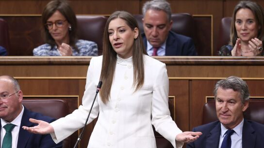 Ester Mu&ntilde;oz en el Congreso de los Diputados