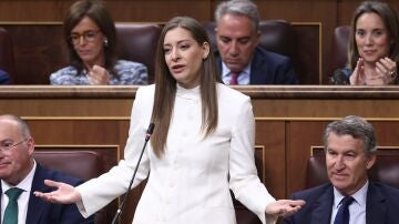 Ester Mu&ntilde;oz en el Congreso de los Diputados