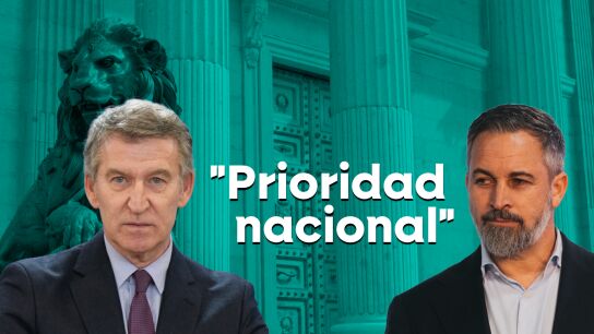 El PP compra la "prioridad nacional" de Vox ante su electorado m&aacute;s radical frente a un moderado Moreno