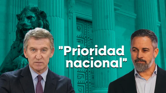 El PP compra la "prioridad nacional" de Vox ante su electorado más radical frente a un moderado Moreno El PP compra la "prioridad nacional" de Vox ante su electorado más radical frente a un moderado Moreno
