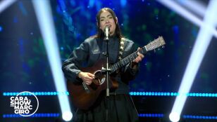 El v&iacute;deo de la emocionante actuaci&oacute;n de Chiara Oliver cantando 'Margarita' en el plat&oacute; de Cara al Show