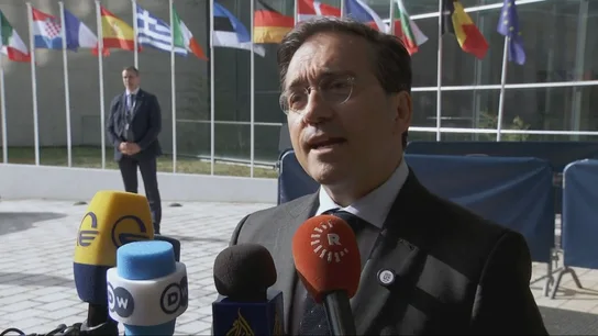 José Manuel Albares en Bruselas José Manuel Albares en Bruselas