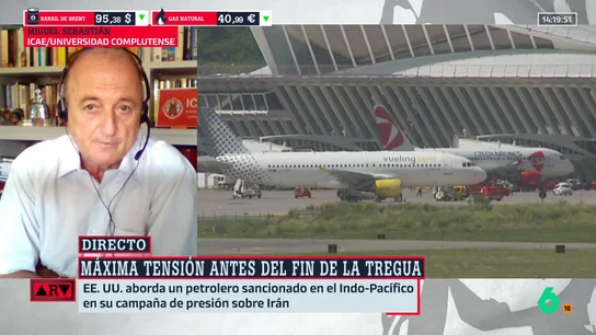 Miguel Sebastián desvela las medidas que habría que tomar si la guerra en Irán se prolonga: "Deberíamos empezar ya" Miguel Sebastián desvela las medidas que habría que tomar si la guerra en Irán se prolonga: "Deberíamos empezar ya"