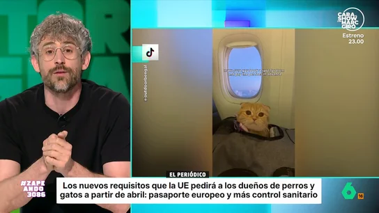 Víctor Algra detalla qué requisitos deben cumplir nuestras mascotas para viajar por los países de la UE A partir de este miércoles, 22 de abril, se van a endurecer los requisitos para viajar con nuestras mascotas por la UE ya que se busca "unificar las exigencias entre países".