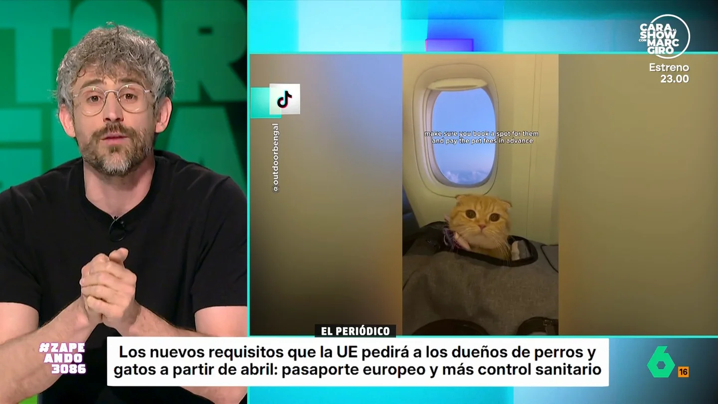 Víctor Algra detalla qué requisitos deben cumplir nuestras mascotas para viajar por los países de la UE A partir de este miércoles, 22 de abril, se van a endurecer los requisitos para viajar con nuestras mascotas por la UE ya que se busca "unificar las exigencias entre países".