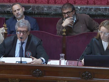 El exministro de Transportes Jos&eacute; Luis &Aacute;balos y su exasesor Koldo Garc&iacute;a, durante su juicio en el Tribunal Supremo, este martes.