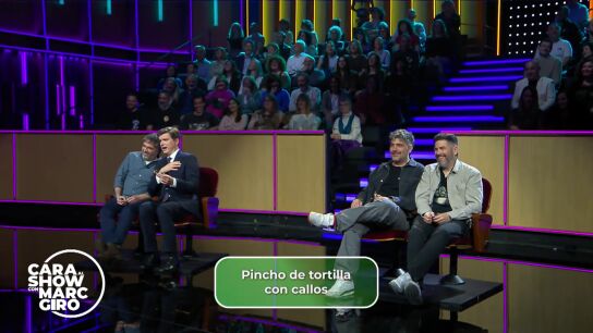 El divertido juego de Jordi &Eacute;vole, Marc Gir&oacute; y Estopa: &iquest;podr&aacute;n adivinar estas tapas espa&ntilde;olas cantadas por una soprano?