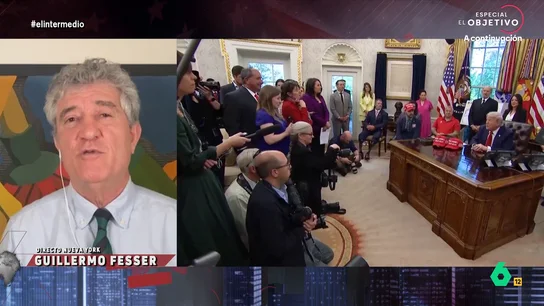 Fesser, sobre la cena de corresponsales en la Casa Blanca: "Trump piensa que será un homenaje a él por ser tan grande, pero..." Fesser, sobre la cena de corresponsales en la Casa Blanca: "Trump piensa que será un homenaje a él por ser tan grande, pero..."