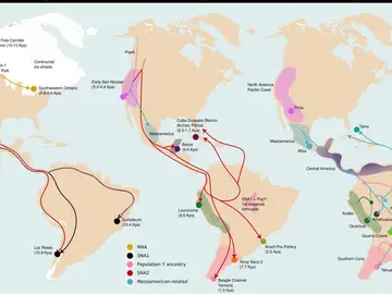 Tres grandes dispersiones moldearon la diversidad genética de los pueblos indígenas de Sudamérica Tres grandes dispersiones moldearon la diversidad genética de los pueblos indígenas de Sudamérica