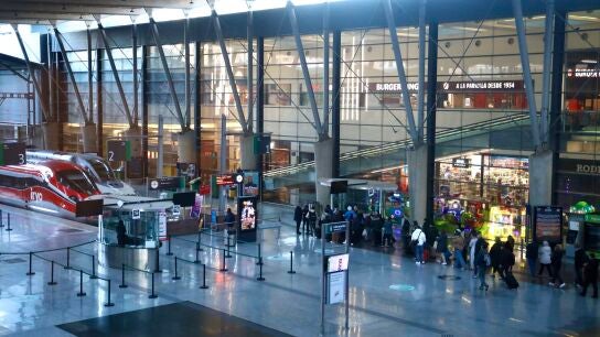 Imagen de la estaci&oacute;n de M&aacute;laga, Mar&iacute;a Zambrano