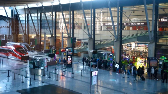 Imagen de la estación de Málaga, María Zambrano Imagen de la estación de Málaga, María Zambrano